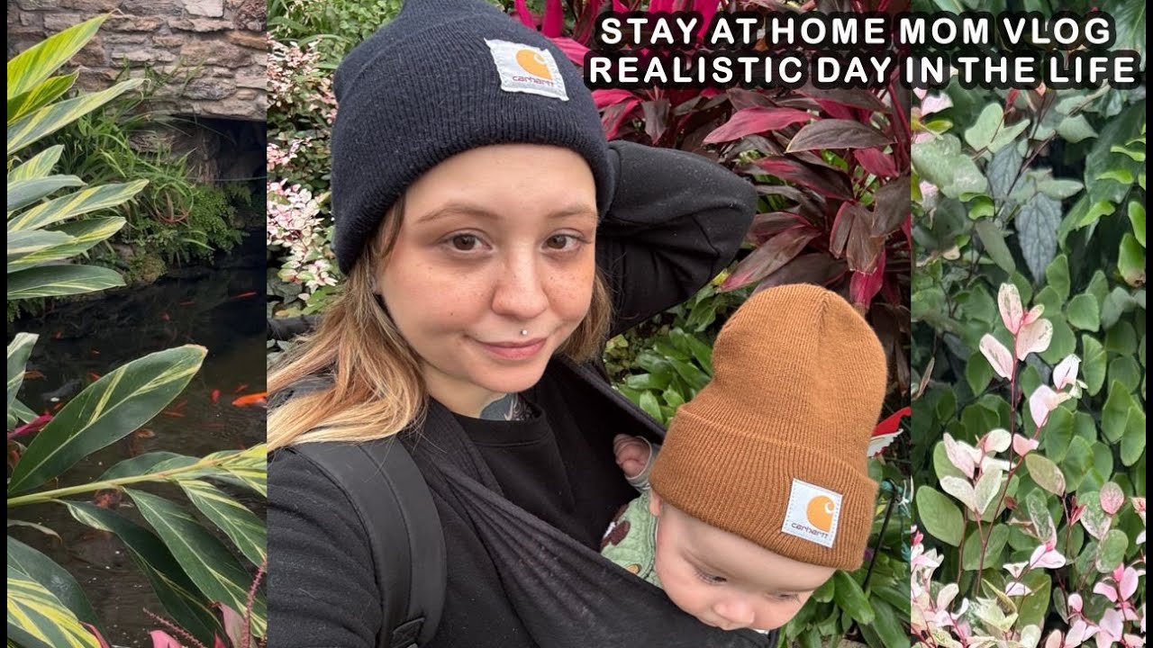 STAY AT HOME MOM VLOG 🌷Realistic day in the life with a 5 month old baby