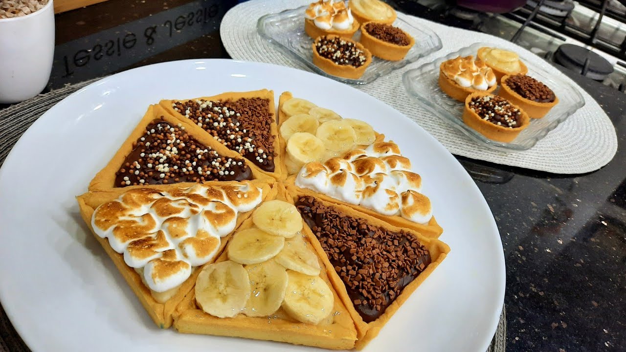 مطبخ ام وليد / تارت بكريمة واحدة و عدة نكهات ، ليمون🍋 شوكولا🍫 فاني😍  ، و لا اروع 😋😋.