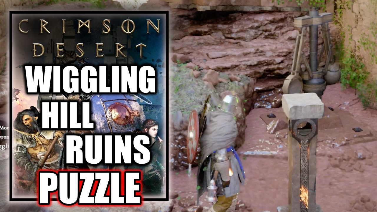 Crimson Desert - Wiggling Hill Ruins Puzzle