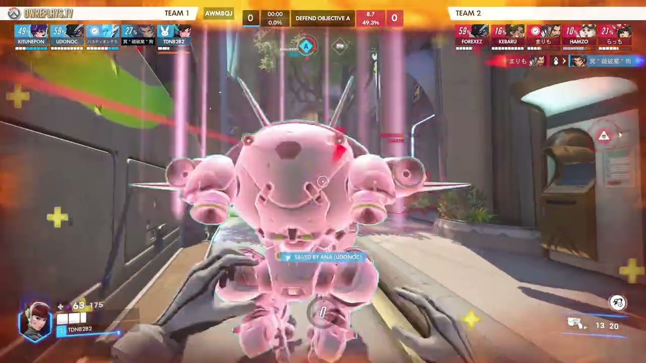 ランク研究７ by TDNB2B2 — Overwatch Replay AWM8QJ