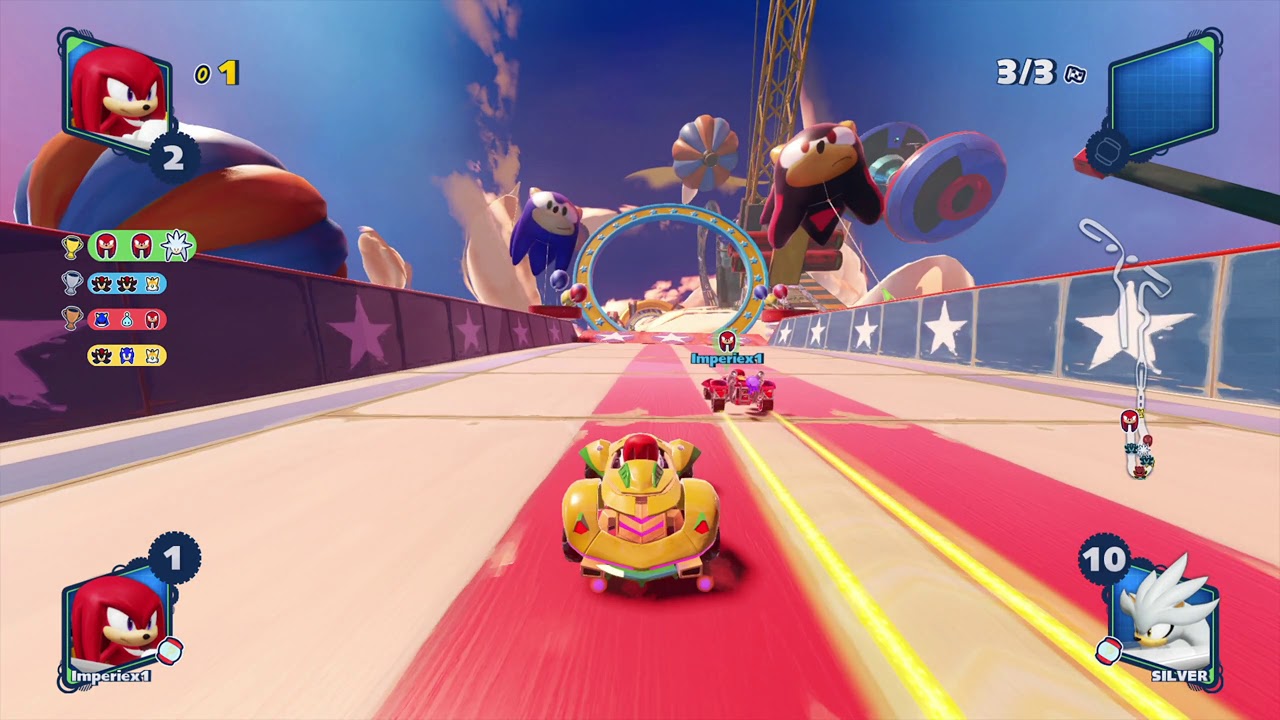 Team Sonic Racing (PS4) Online Multiplayer Races Part 4