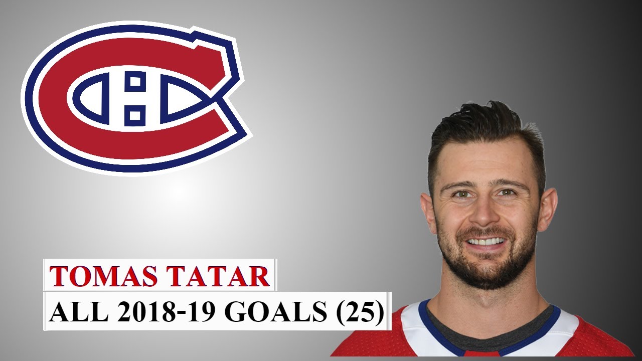 Tomas Tatar (#90) All 25 Goals of the 2018-19 NHL Season