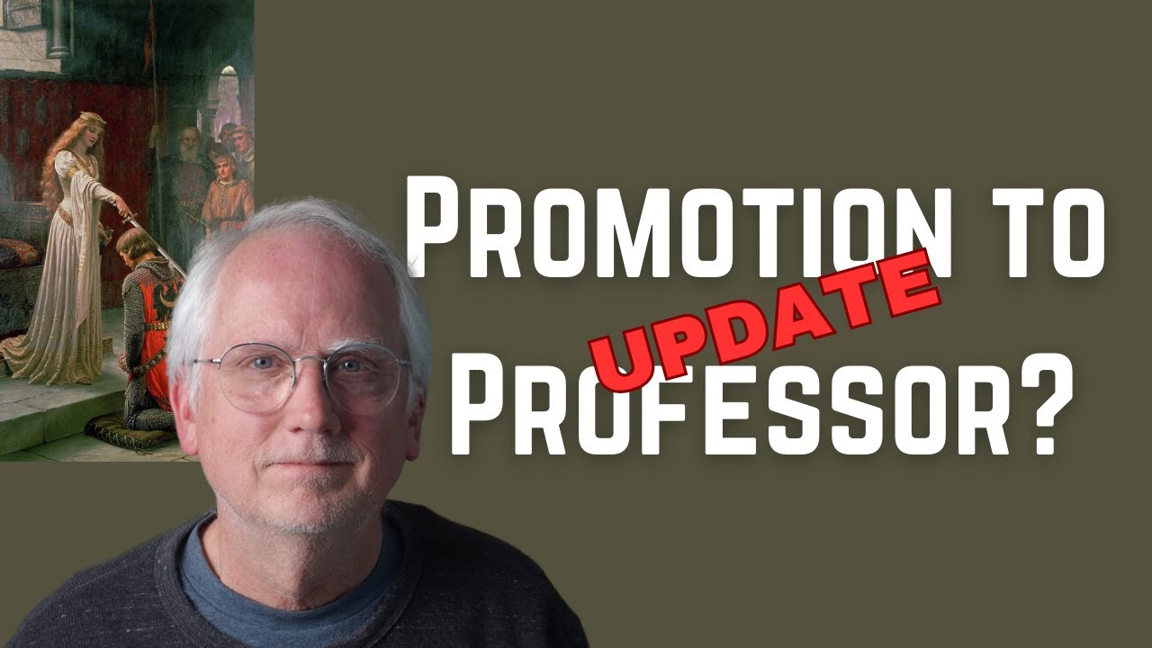 Chasing the Dream: An Update on My Promotion to Psychology Professor