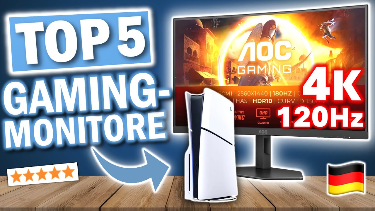 Die besten GAMING MONITORE 2026 | Top 5 Gamingmonitore 240Hz, 5 Preisklassen