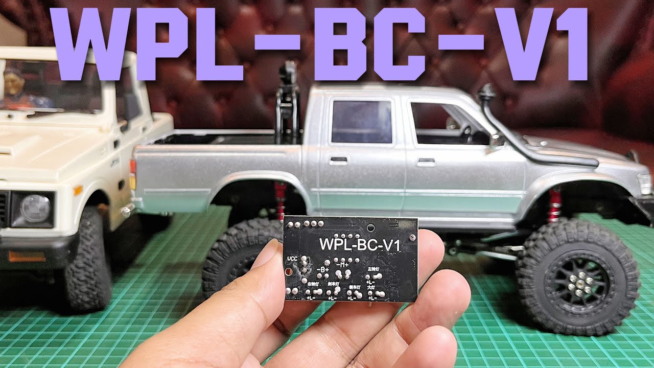 Pasang Board Receiver WPL-BC-V1 di WPL C64-1 ‼️ suaranya enggak berisik bro