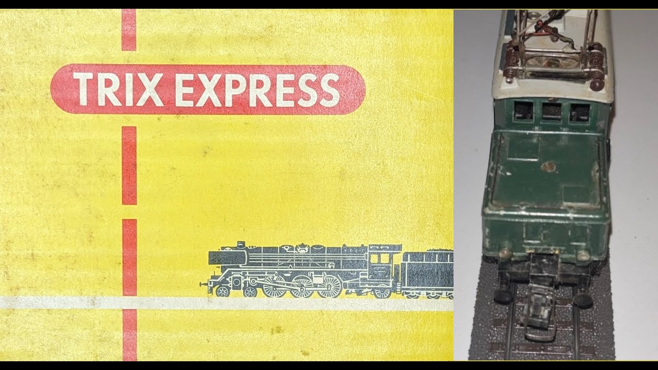 Trix Express - Update BR18/Unboxing E94 mit LiveZerlegung-wird der Motor laufen? Drehgestell defekt?