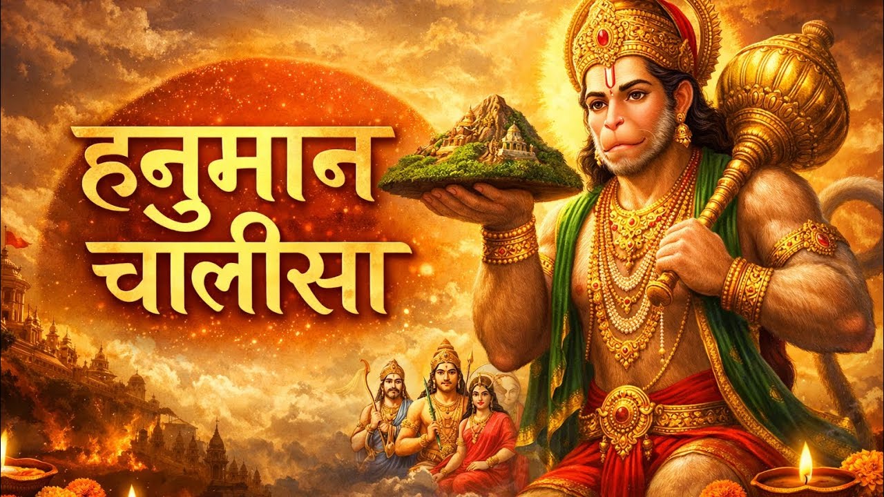 हनुमान चालीसा | Hanuman Chalisa Full | Powerful Hanuman Bhajan | सुबह शाम सुनें