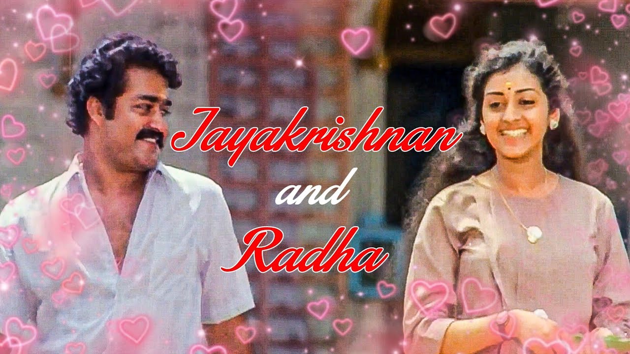 Jayakrishnan ❤️  Radha |Thoovanathumbikal|P.padmarajan|Mohanlal|Parvathi|