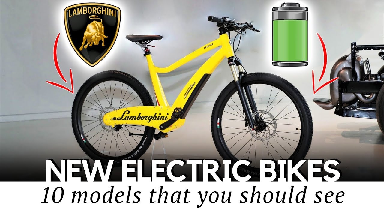 10 New Electric Bicycles that Use Latest Smart Inventions of the Industry