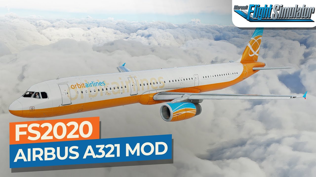 [MSFS 2020] London Heathrow to Moscow - Airbus A321 MOD!｜Drawyah