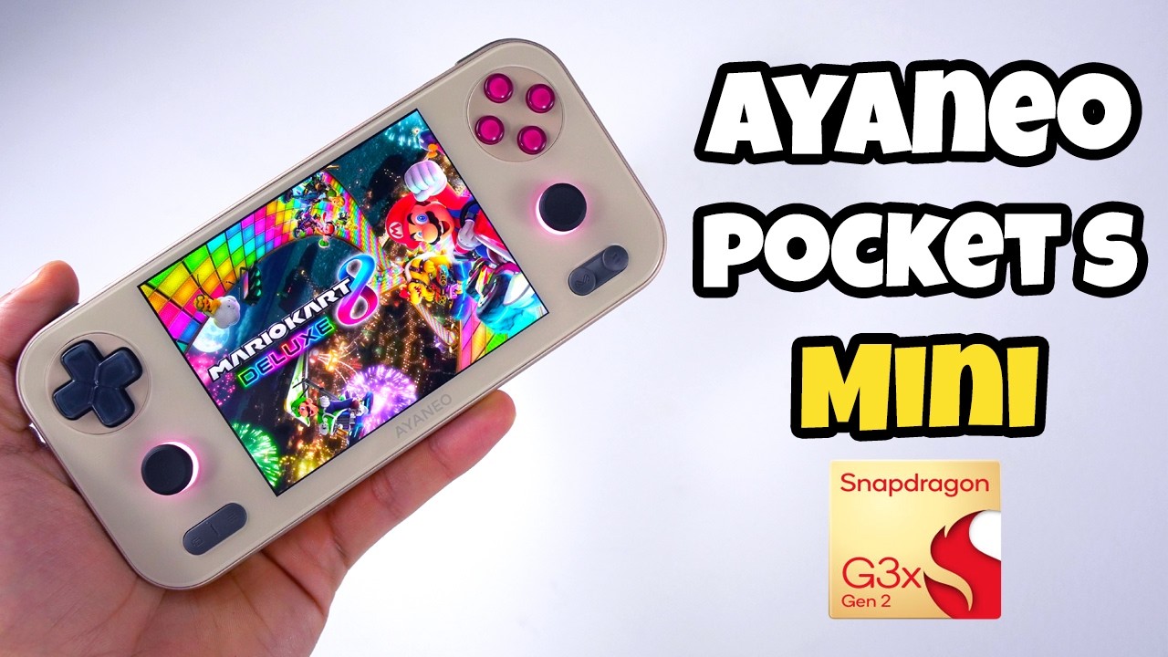 ¿La MINI CONSOLA mas POTENTE? 😳 | AYANEO Pocket S Mini