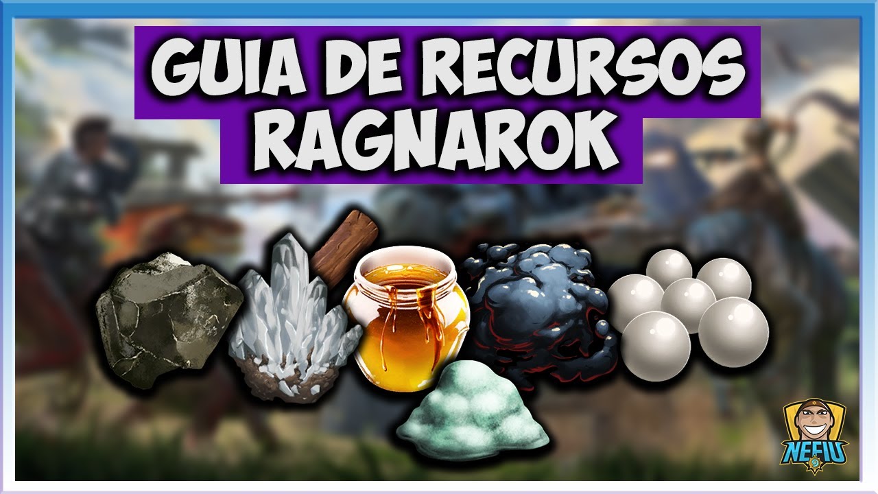 GUIA ARK 2020 |MEJORES LUGARES DE RECURSOS ! | RAGNAROK
