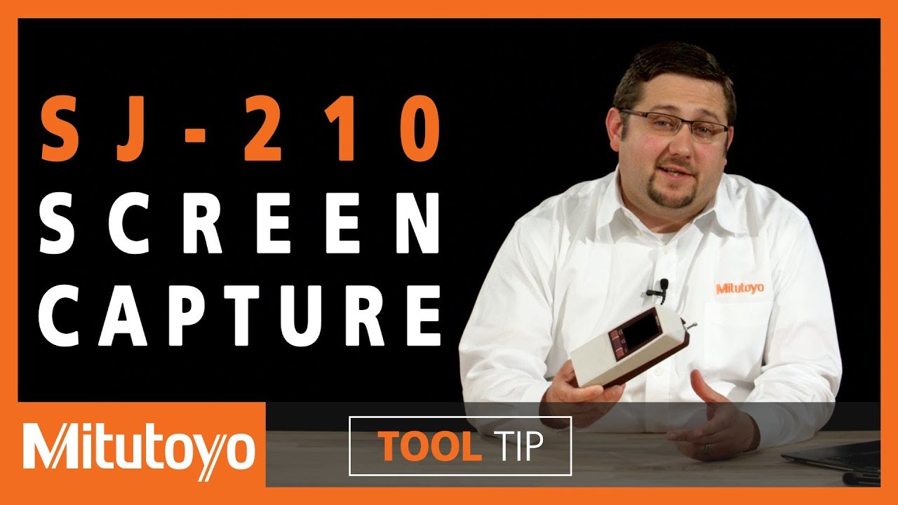 Mitutoyo SJ-210 Surface Roughness Measurement Screen Capture