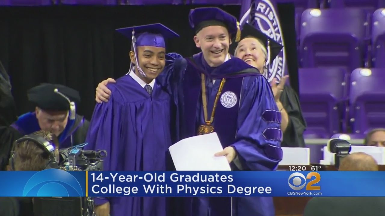14-Year-Old Earns College Degree In Physics