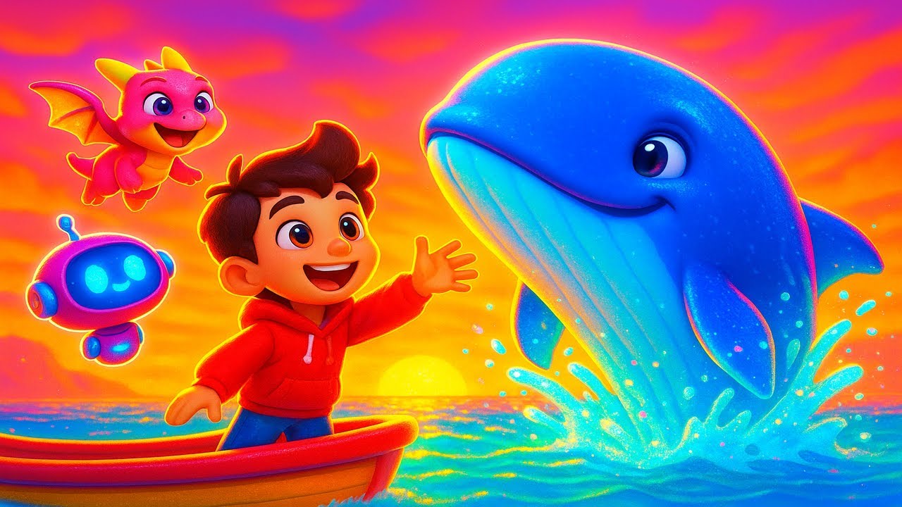 Kai And Zippy Saves a Blue Whale! 🌊🐋 A Magical Ocean Rescue Adventure