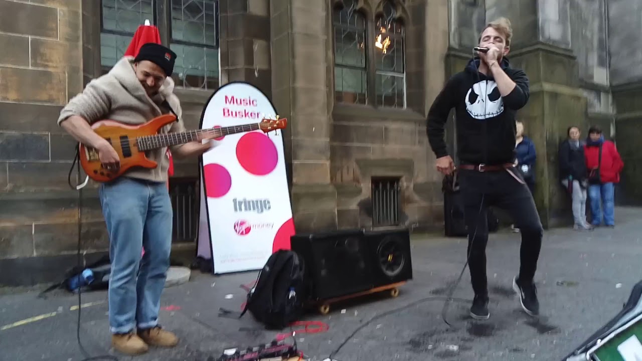 WOJTEK GASIOROVSKI&DAVE CROWE SUPER MIX - bass guitar/beatbox Scotland Edinburgh FRINGE 2017