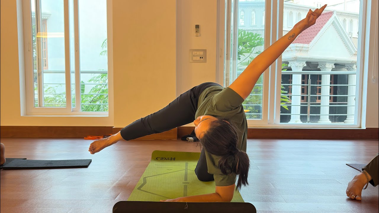 Yoga with Karan hip opening