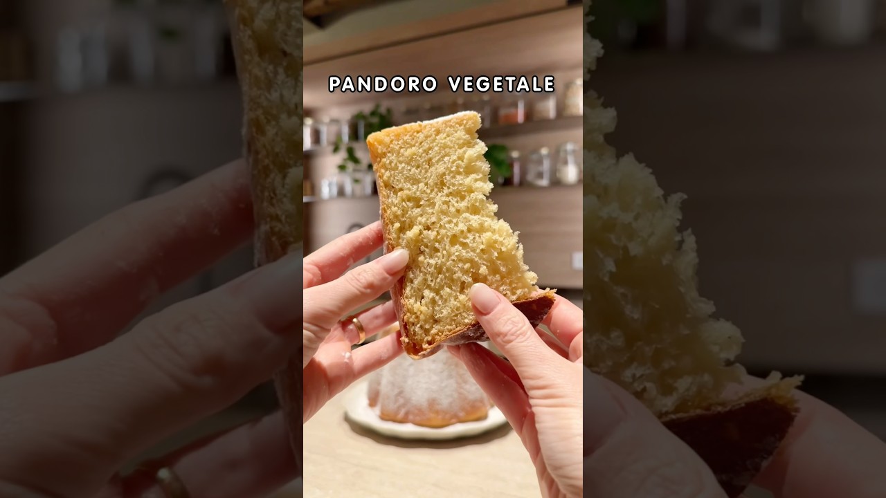 Pandoro 100% vegetale 🌿