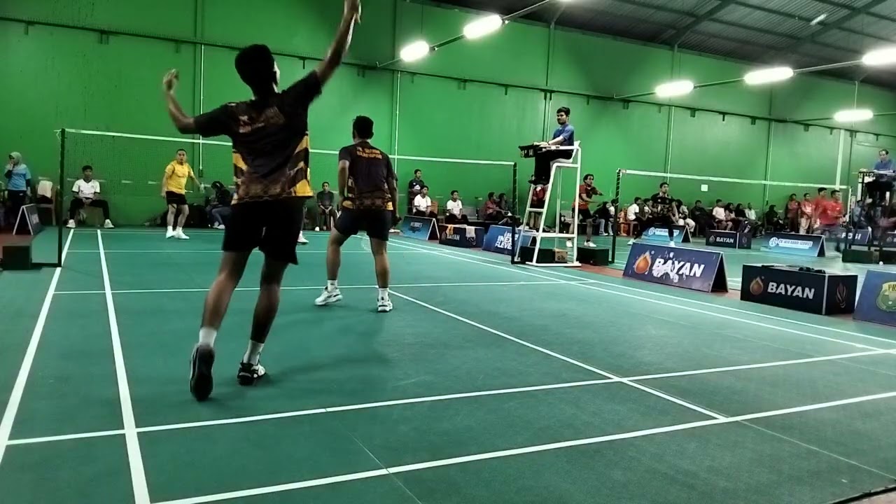 SERUUU PARTAI 16 BESAR RAMADHAN KAREEM PB. DAYU MITRA/YUDO vs PB. SATRIA MICHA/AFIQ