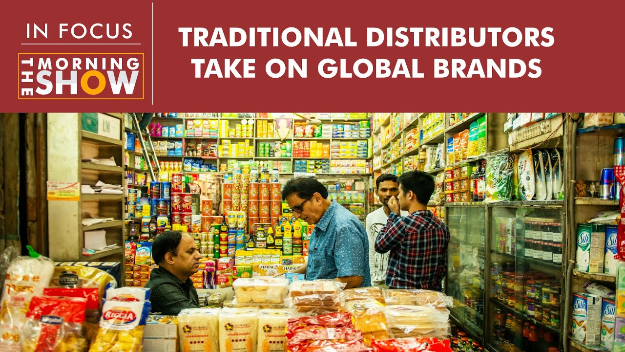 How are traditional distributors competing with big brands?