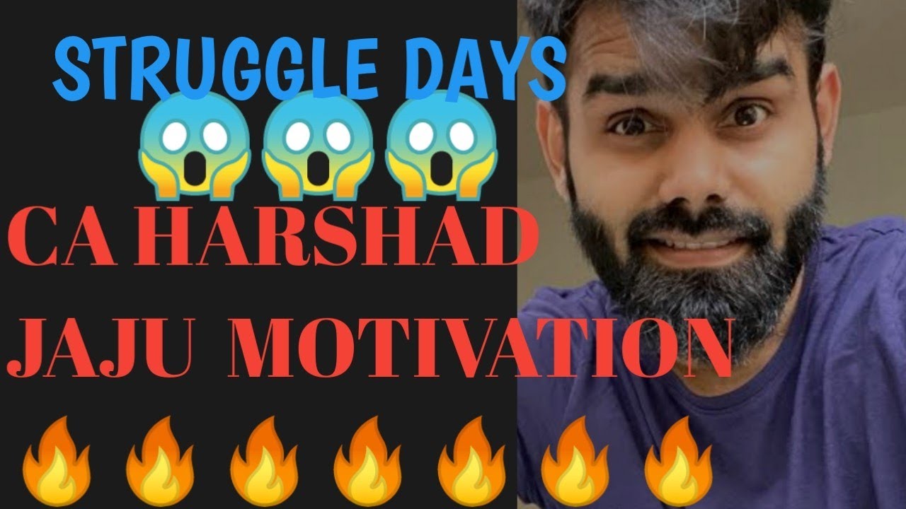 Ca Harshad JAJU motivation🔥🔥🔥|must watch ca aspirants| struggle| Rii_talks