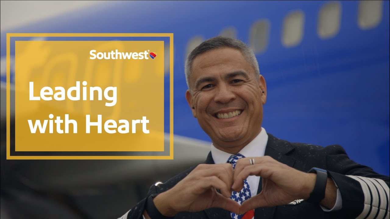 Капитан Эрни лидирует с Heart | Southwest Airlines