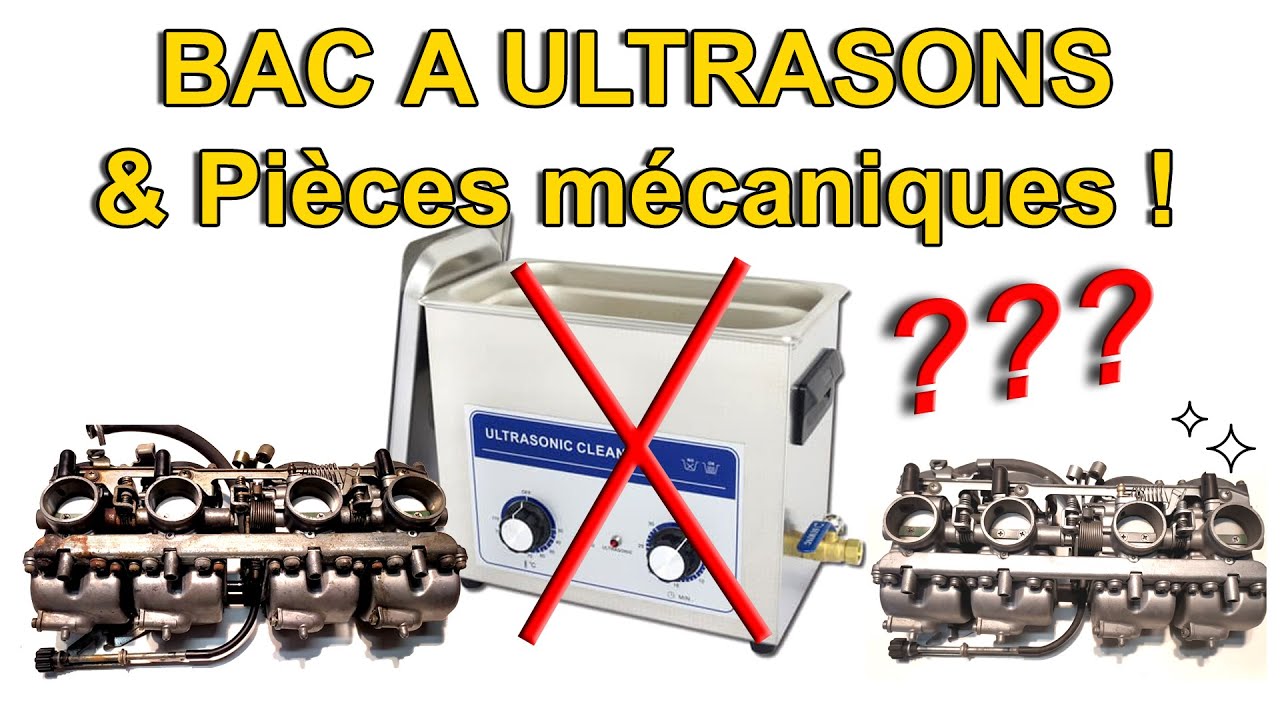 Bac à Ultrasons : La vérité sur le nettoyage des pièces mécaniques!