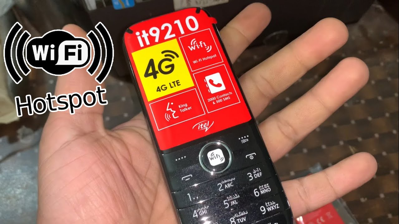itel Magic X Pro wifi hotspot mobile - connect upto 7 Device