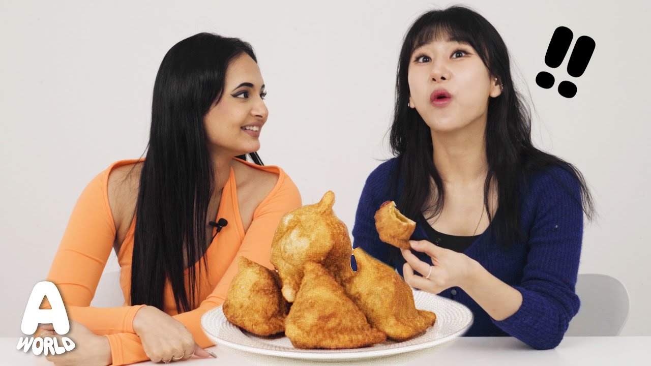 Koreans Try Indian Food For The First Time!