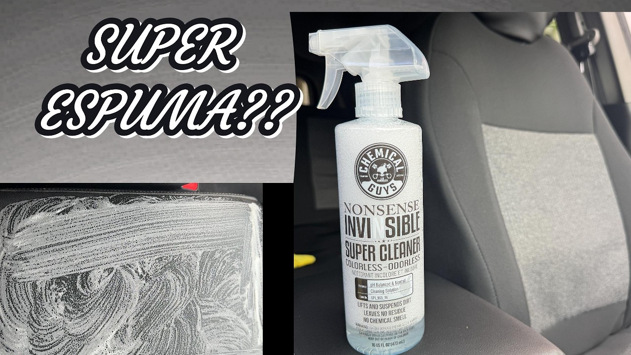 ¿Cómo limpiar el interior del auto con NOSENSE de Chemical Guys?