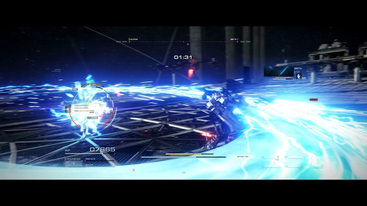 【AC6】対戦動画　No.17　近接格闘戦は楽しい！