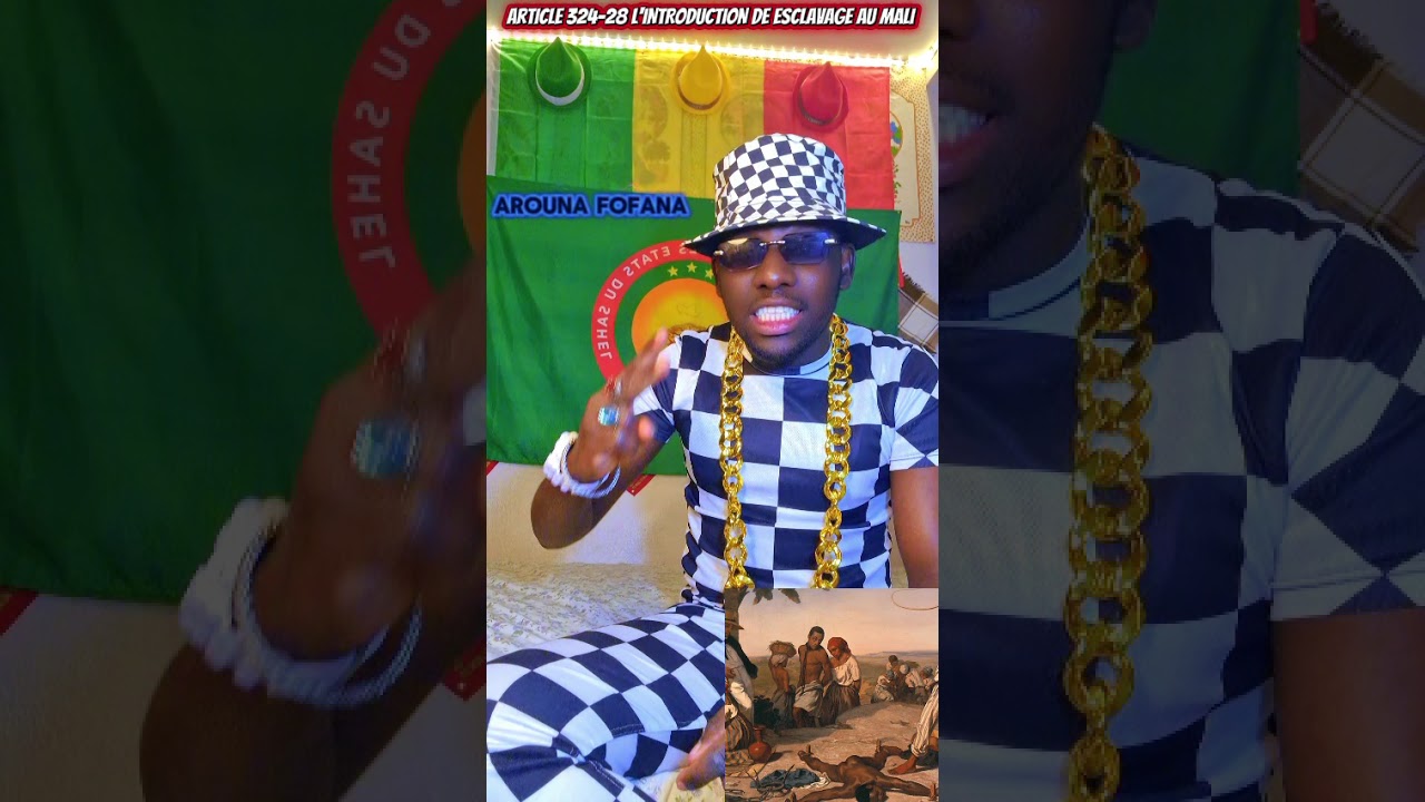 MALI :-ARTICLE 324-28 L'INTRODUCTION DE L'ESCLAVAGE AU MALI ❗️