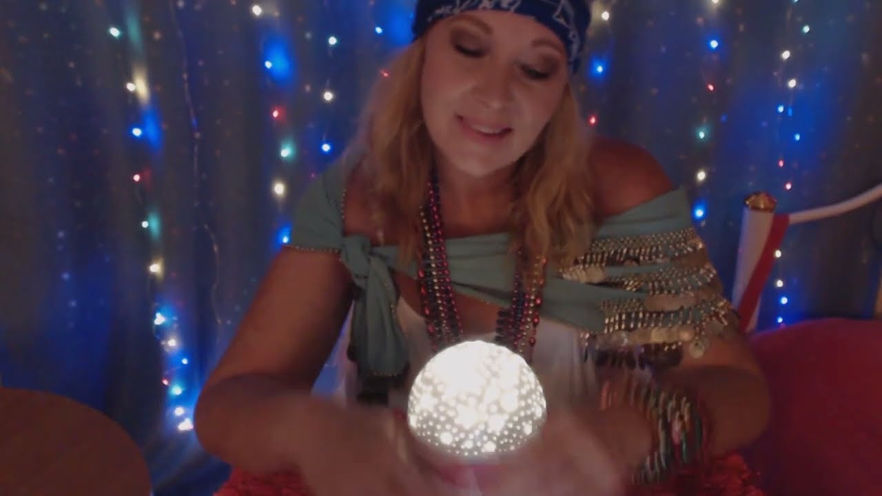 ASMR - Gypsy Fortune Teller (RP) Jingly Coins, Tapping, Soft Spoken