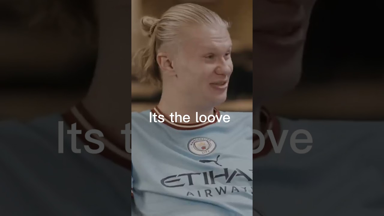 Haaland Mocks John Stones' accent 😂 #shorts