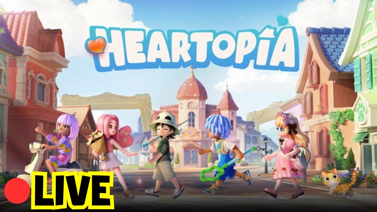 🔴LIVE - HEARTOPIA - MY LITTLE PONY #1