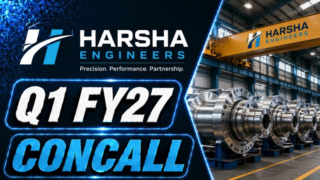 Harsha Engineers Q1 FY27 Concall: Strong Export Demand & Precision Components Drive Growth