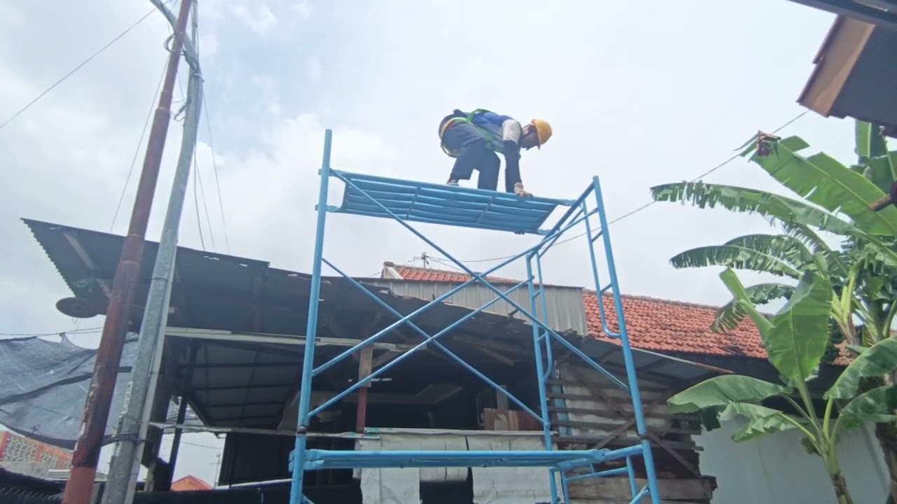 WIDODO SAEFUL FIKRI TES PRAKTEK PERAKITAN SCAFFOLDING