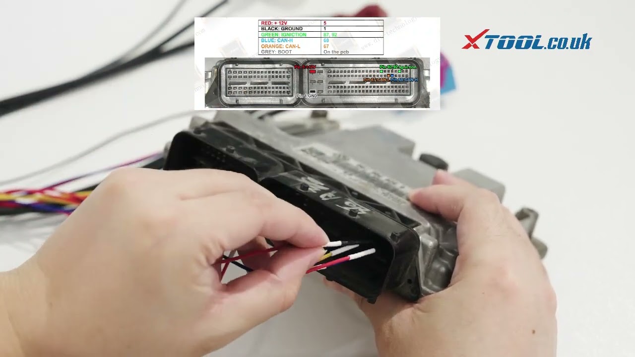 Using XTOOL D7 and GT115 for independent Engine Module Diagnostics-xtool.co.uk