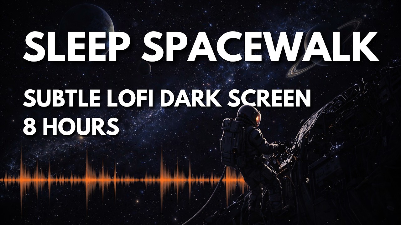 8 Hours of Deep Space Ambient Music for Sleep | Dark Cosmic Soundscape