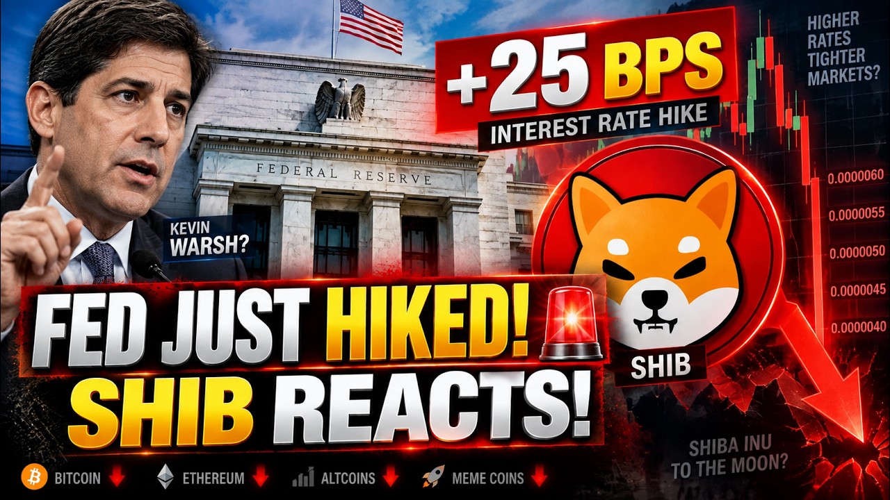 SHIBA INU (SHIB) UPDATE 🚨 FED RATE HIKE! SHIB PRICE NEXT MOVE? 🐕🔥