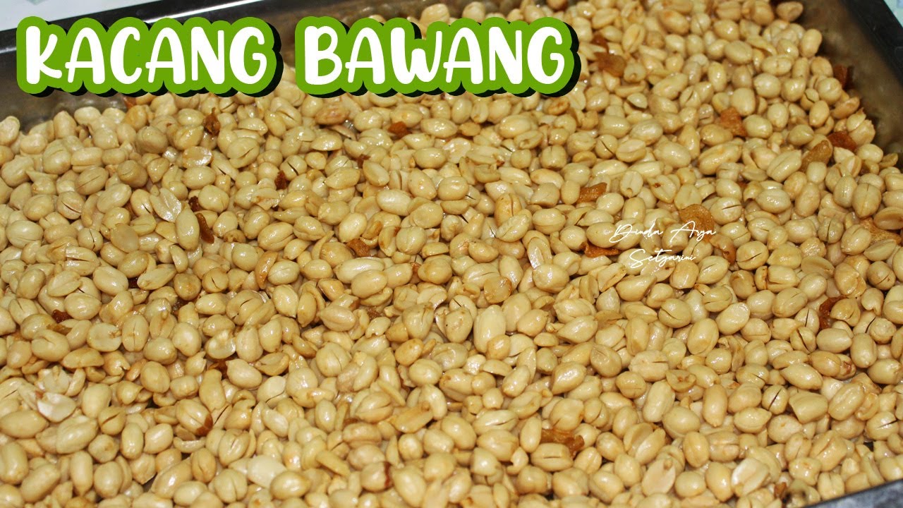 Resep Kacang Bawang Pakai Santan Enak, Renyah & Gurih Banget!