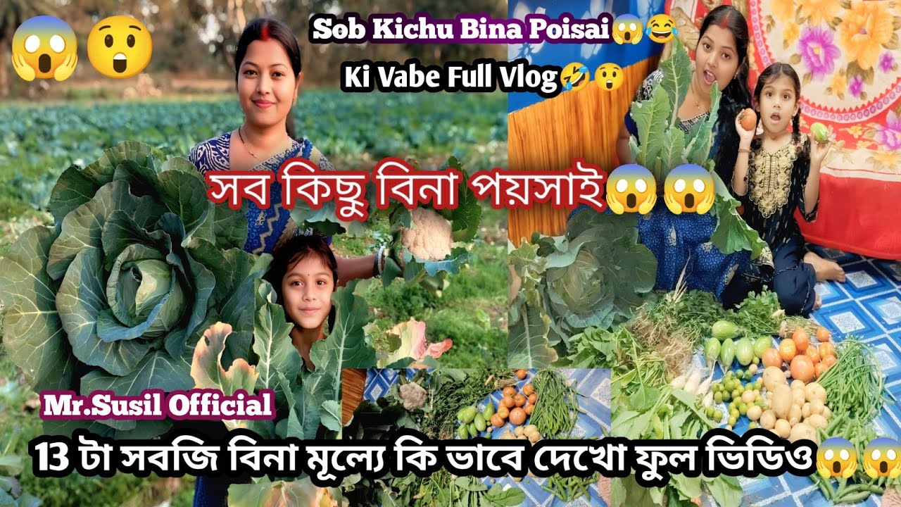 😂😂13 Ta Sabji Bina Poisai😱😱#vlog #video #viralvideo #Mr.Susil Official #please_subscribe_my_channel 