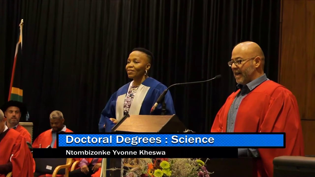 Dr Ntombi Kheswa's PhD Graduation Ceremony @ UWC