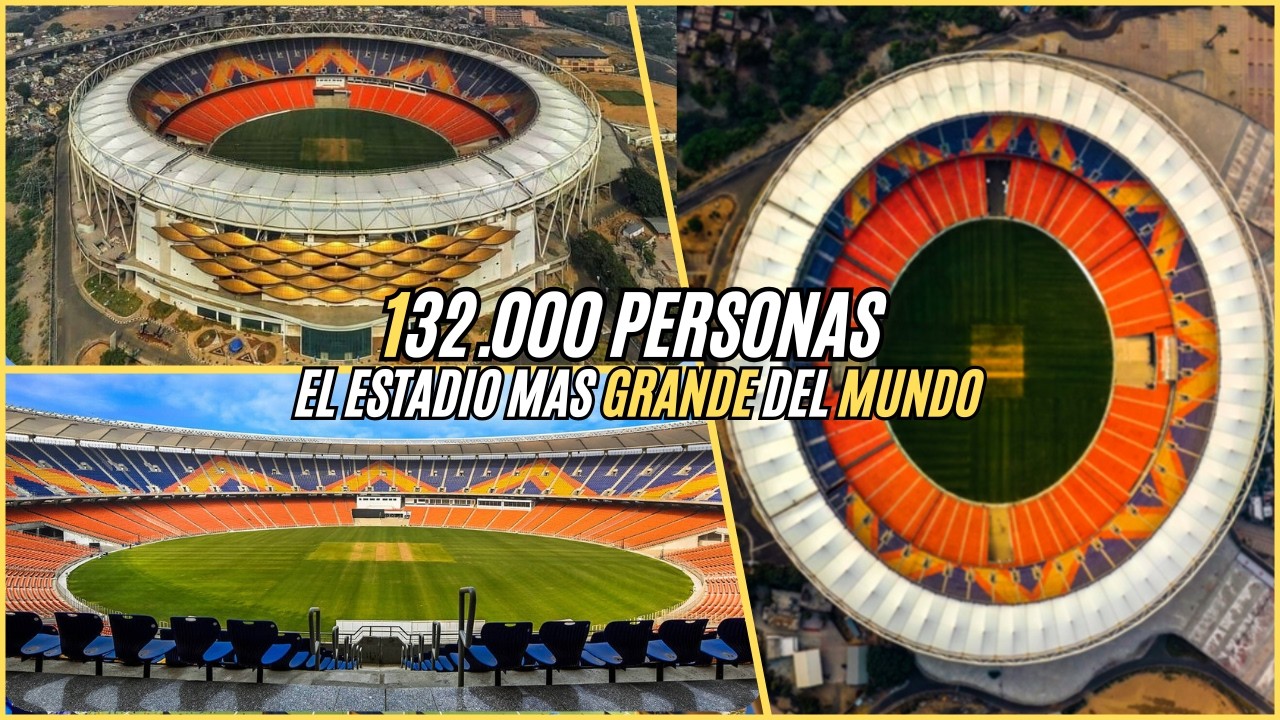 ASI ES el ESTADIO m&aacute;s GRANDE del MUNDO para 132,000 PERSONAS