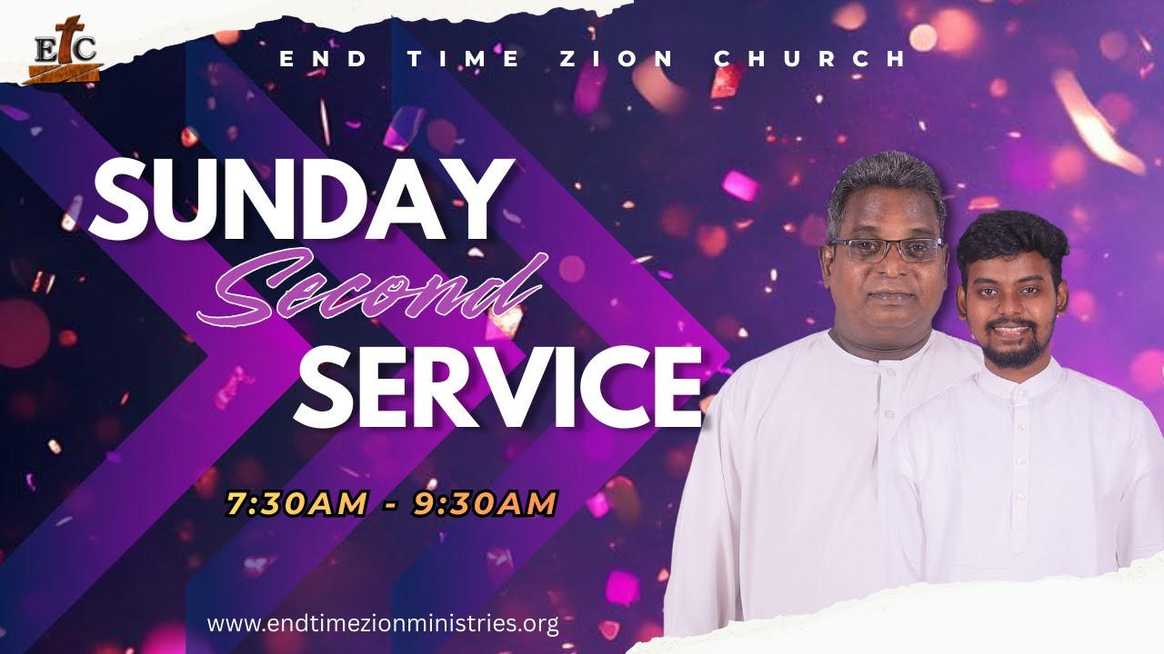 ETZM | 28.12.2025 | Sunday Second  Service | Live