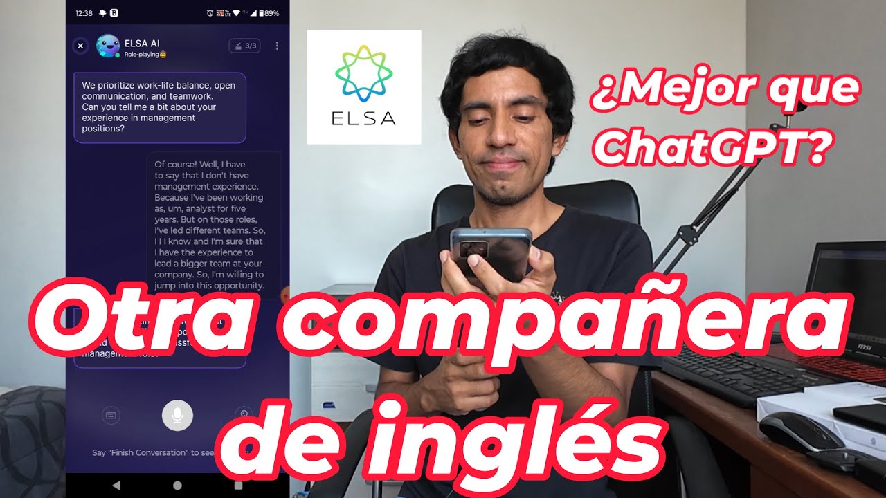 Hablar en inglés con ELSA AI: ¿mejor que ChatGPT?