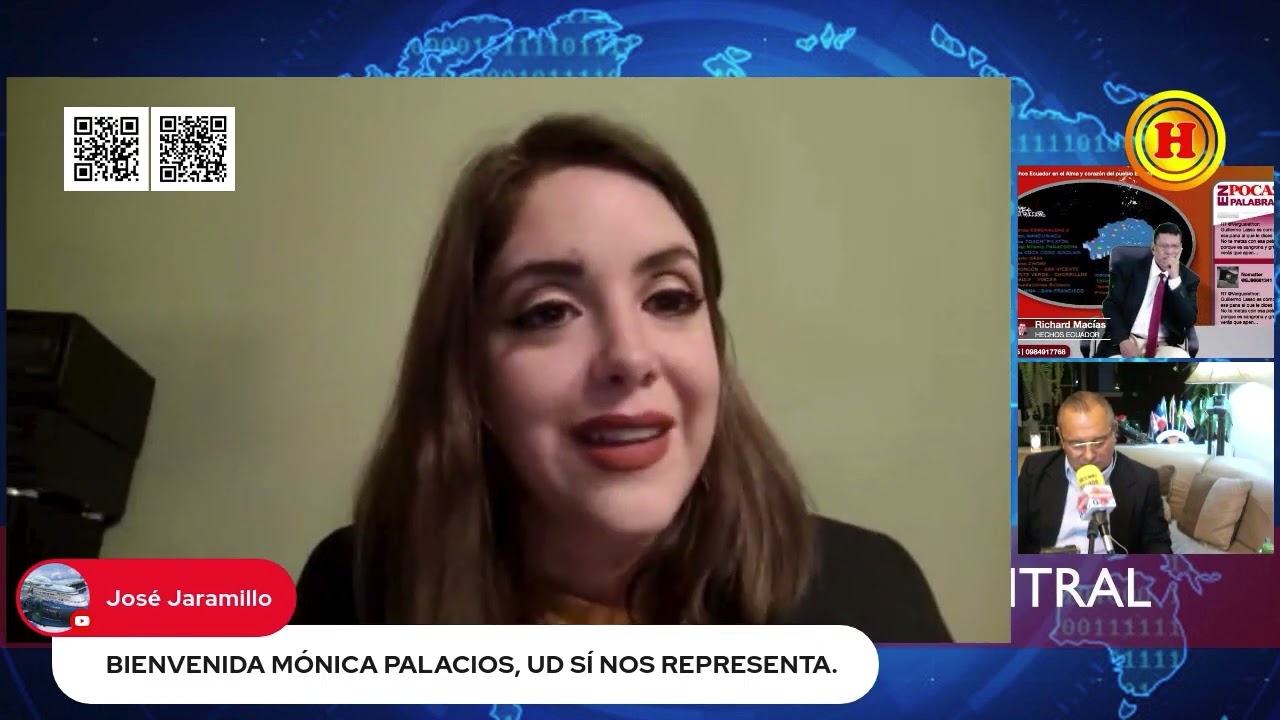 Entrevista para Hechos Ecuador: M&oacute;nica Palacios