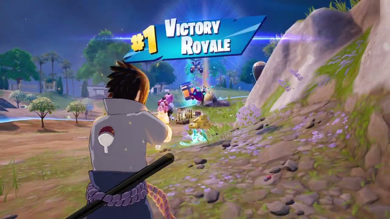 Glock No Jutsu Sasuke Uchiha in Fortnite