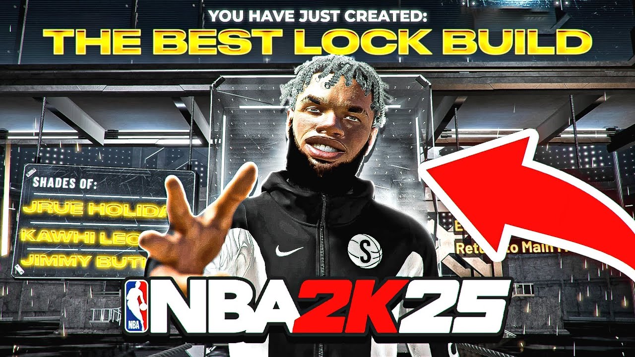 THE OFFICIAL BEST LOCKDOWN DEFENDER BUILD IN NBA 2K25!  BEST SHOOTING LOCK BUILD NBA 2K25