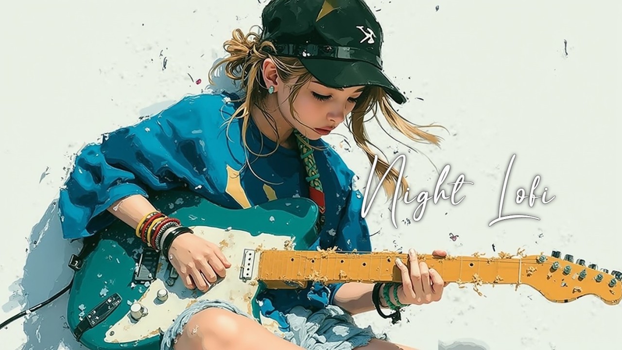 Мягкий акустический гитарный лоу-фай для спокойных учебных занятий